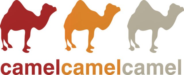 CamelCamelCamel logo, a website and browser extension for tracking Amazon price history