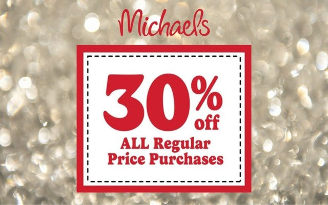 A Michaels coupon offering a discount on a purchase