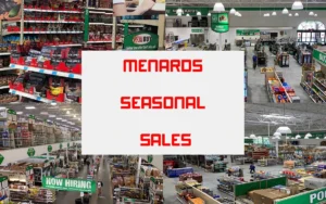 Menards Seasonal Sales and Clearance Events