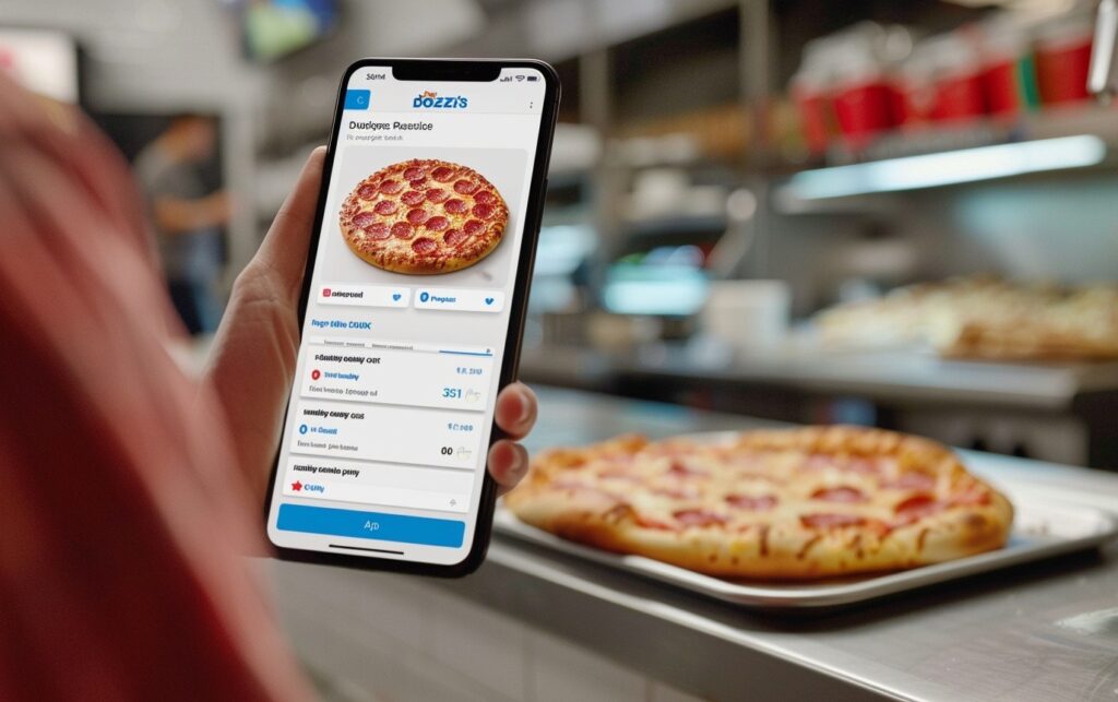 A screenshot of the Domino's website or app coupons page.