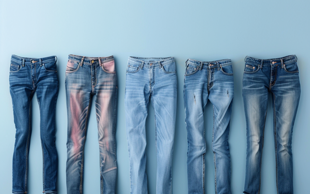 American Eagle women's jeans in various styles and washes