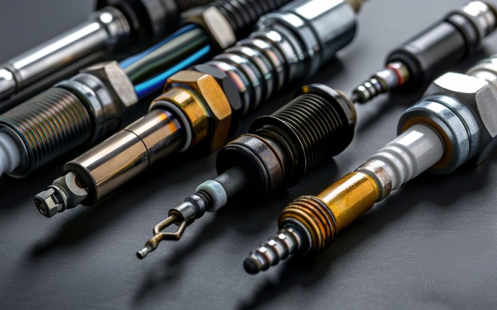 Different types of spark plugs available on RockAuto