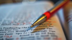 Proofreading Like a Pro: Essential Tips for Error-Free Writing