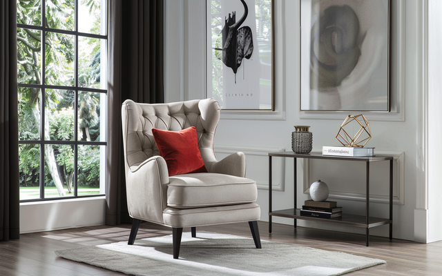 Greyleigh Abbyson living room chair in a modern setting