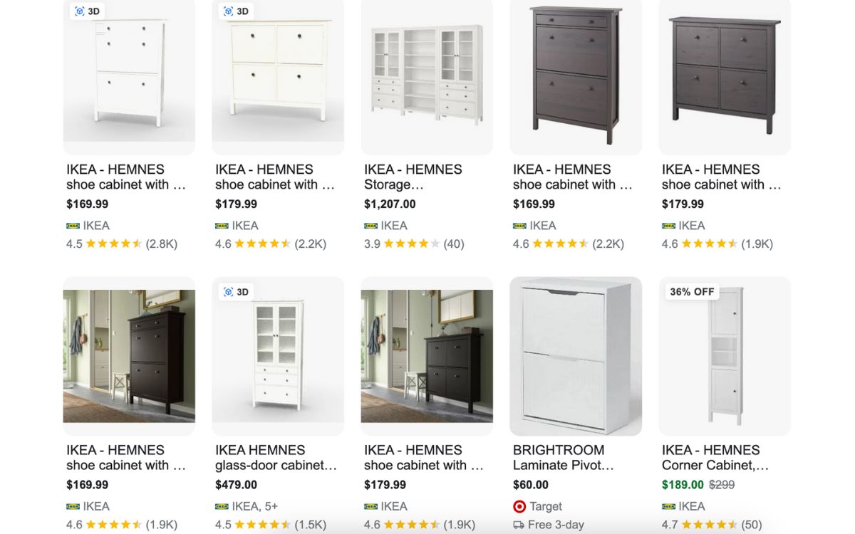 HEMNES Shoe Cabinet