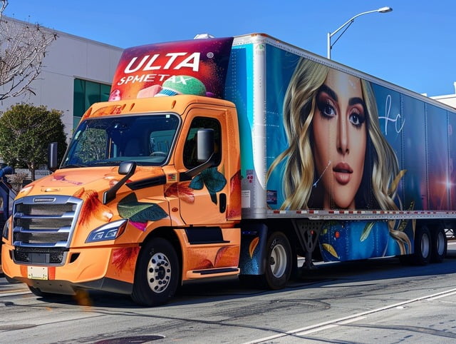 Illustration: ULTA delivery vehicle