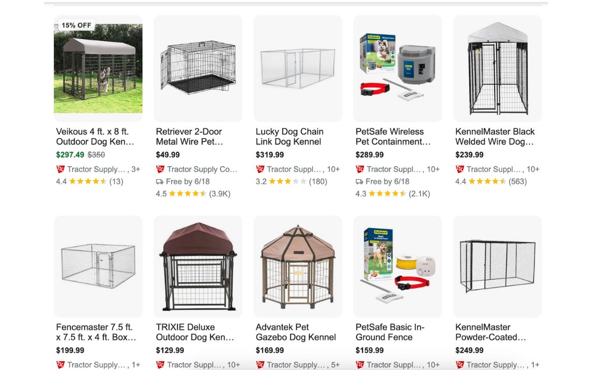 Pet Housing and Containment