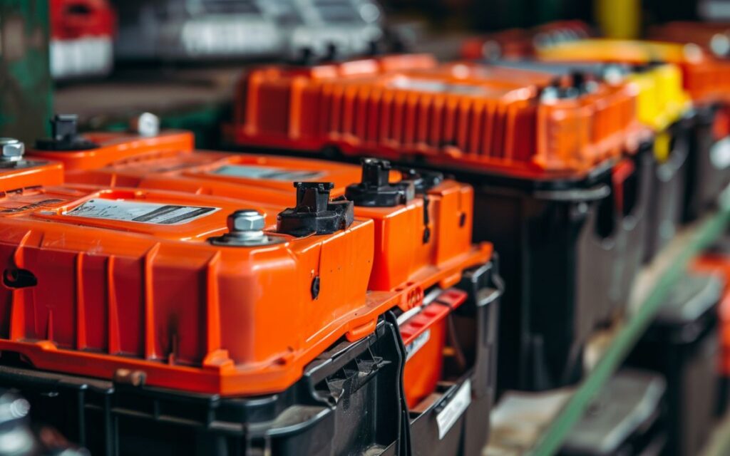 Range of car batteries available on RockAuto