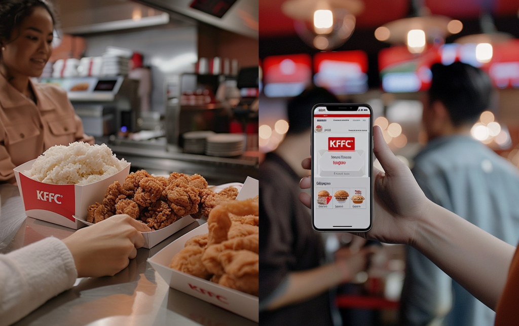 Redeeming KFC coupons in-store and online