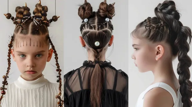 Three practical and stylish haircuts for children in 2024