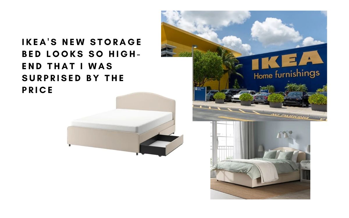 IKEA's new storage bed looks